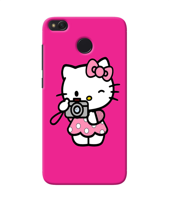 Hello Kitty Cam Pink Redmi 4 Back Cover