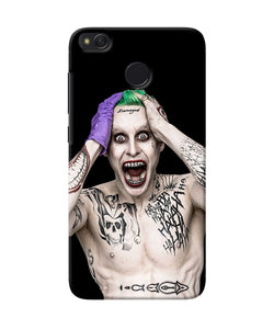 Tatoos Joker Redmi 4 Back Cover