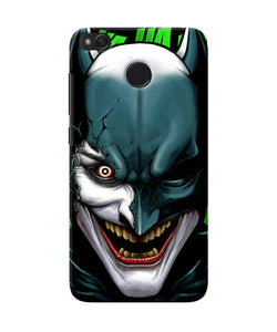 Batman Joker Smile Redmi 4 Back Cover