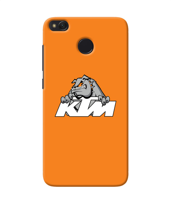 Ktm Dog Logo Redmi 4 Back Cover