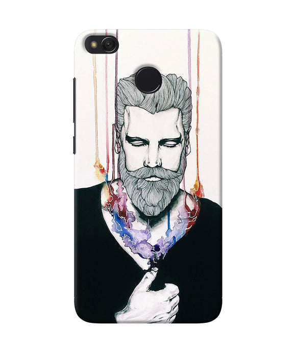 Beard Man Character Redmi 4 Back Cover