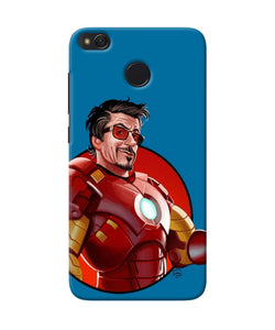 Ironman Animate Redmi 4 Back Cover