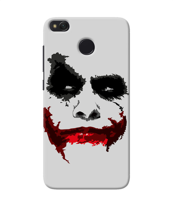 Joker Dark Knight Red Smile Redmi 4 Back Cover