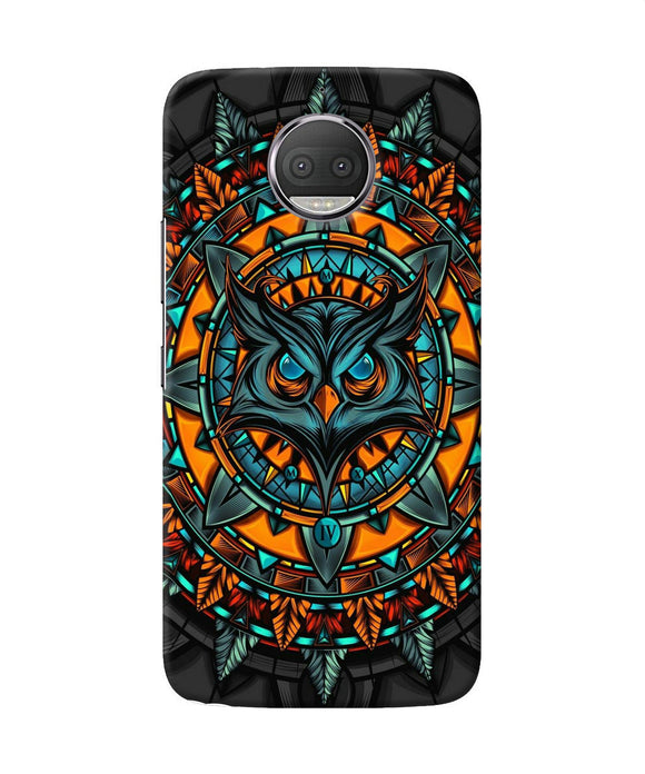 Angry Owl Art Moto G5s Plus Back Cover