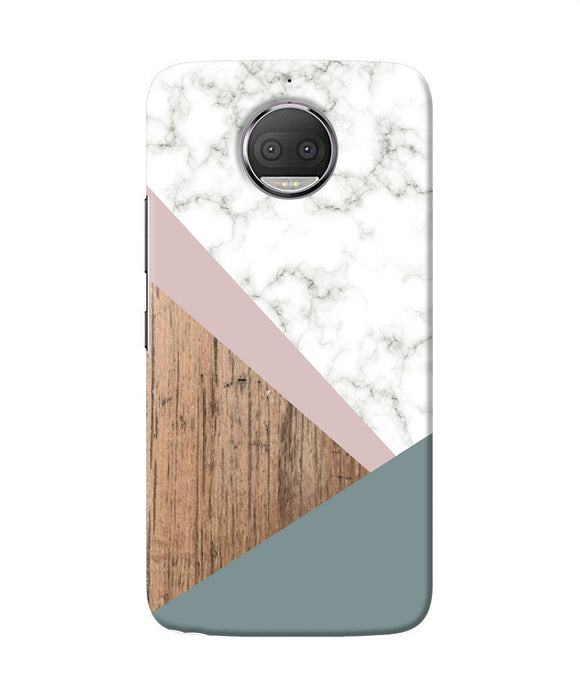 Marble Wood Abstract Moto G5s Plus Back Cover