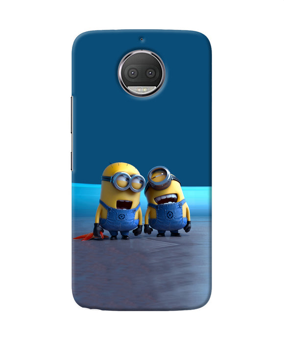 Minion Laughing Moto G5s Plus Back Cover