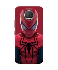 Spiderman Art Moto G5S plus Real 4D Back Cover