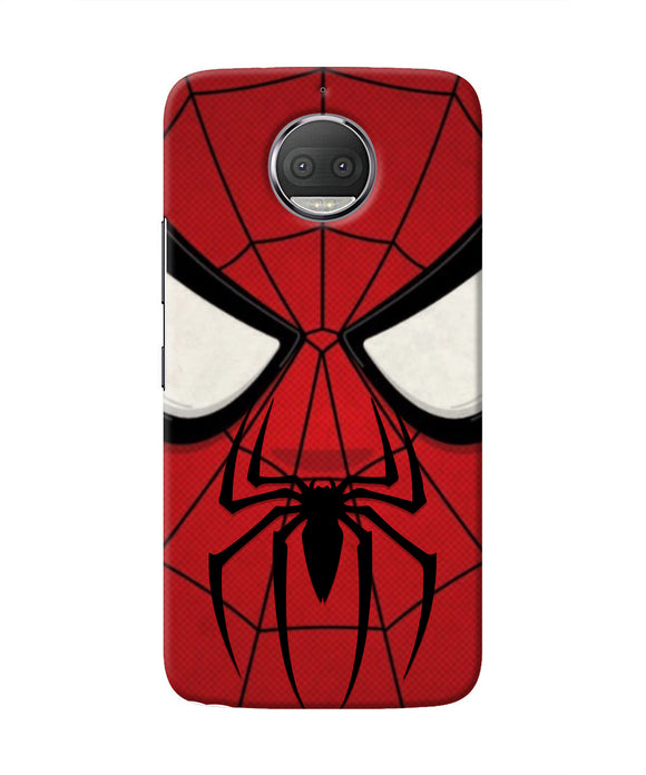 Spiderman Face Moto G5S plus Real 4D Back Cover