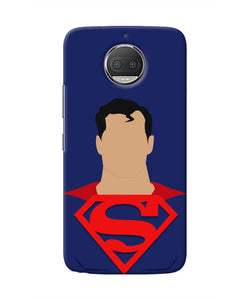 Superman Cape Moto G5S plus Real 4D Back Cover