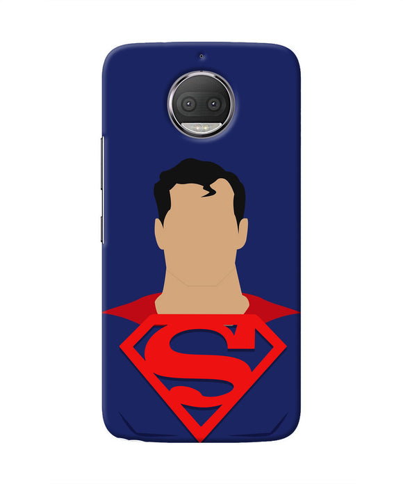 Superman Cape Moto G5S plus Real 4D Back Cover