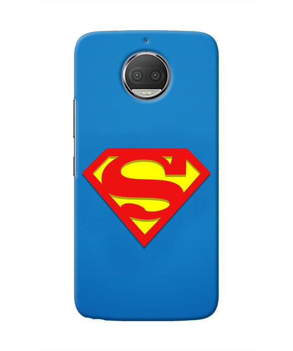 Superman Blue Moto G5S plus Real 4D Back Cover