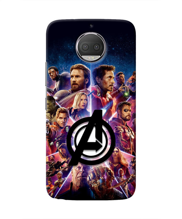 Avengers Superheroes Moto G5S plus Real 4D Back Cover