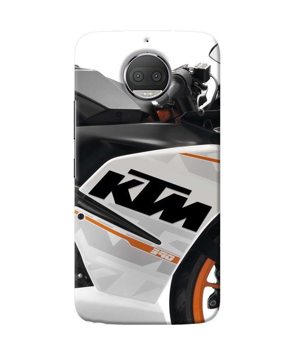 KTM Bike Moto G5S plus Real 4D Back Cover