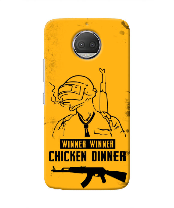 PUBG Chicken Dinner Moto G5S plus Real 4D Back Cover