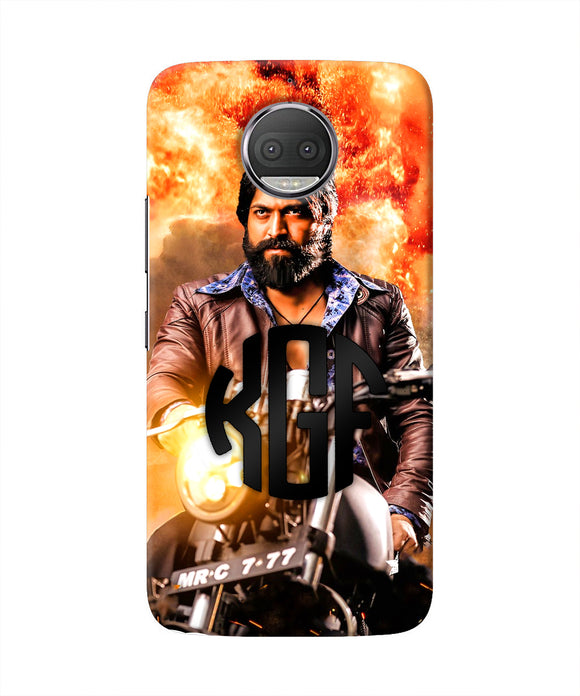 Rocky Bhai on Bike Moto G5S plus Real 4D Back Cover