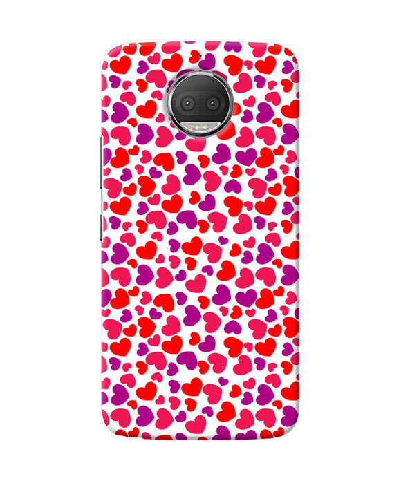 Heart Print Moto G5s Plus Back Cover