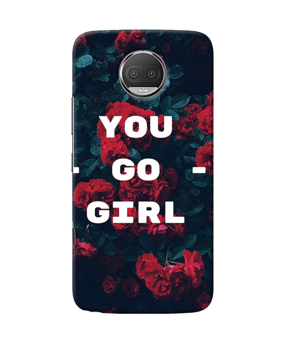 You Go Girl Moto G5s Plus Back Cover