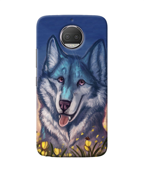 Cute Wolf Moto G5s Plus Back Cover