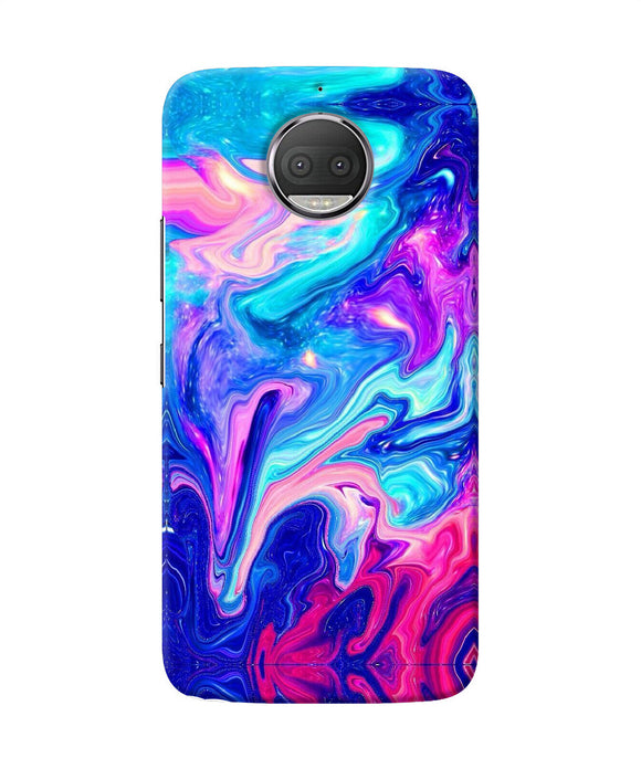 Abstract Colorful Water Moto G5s Plus Back Cover
