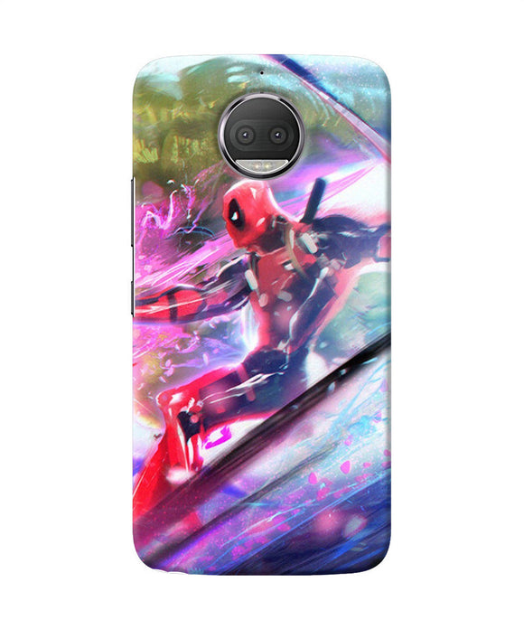 Deadpool Super Hero Moto G5s Plus Back Cover
