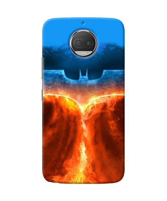 Burning Batman Logo Moto G5s Plus Back Cover