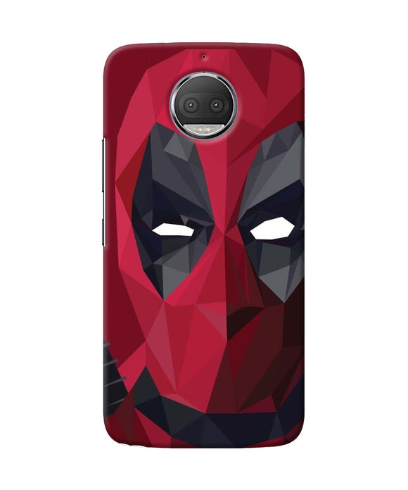 Abstract Deadpool Mask Moto G5s Plus Back Cover