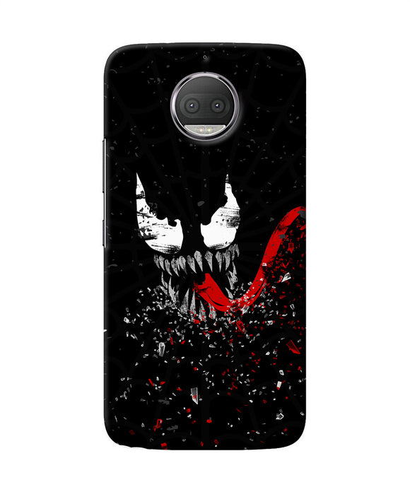Venom Black Poster Moto G5s Plus Back Cover