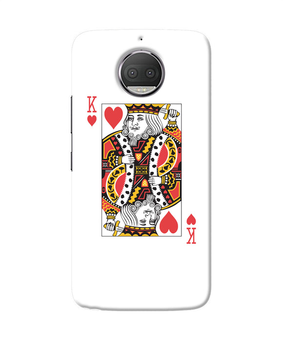 Heart King Card Moto G5s Plus Back Cover