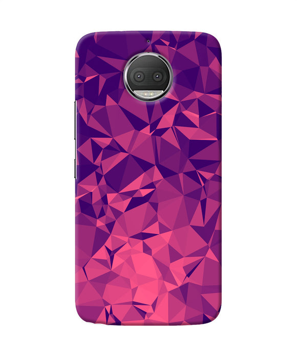 Abstract Red Blue Shine Moto G5s Plus Back Cover