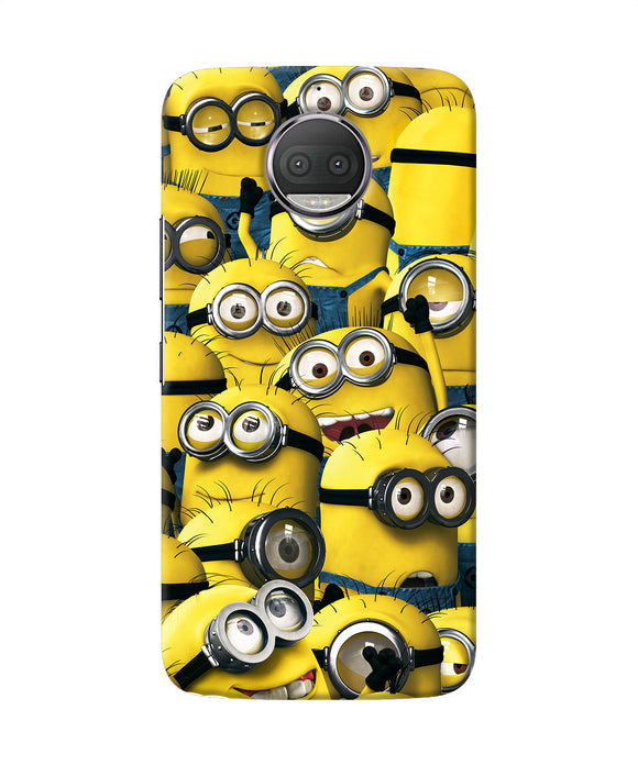 Minions Crowd Moto G5s Plus Back Cover