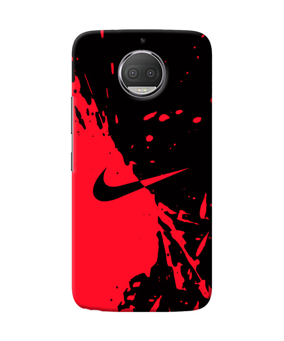Nike Red Black Poster Moto G5s Plus Back Cover
