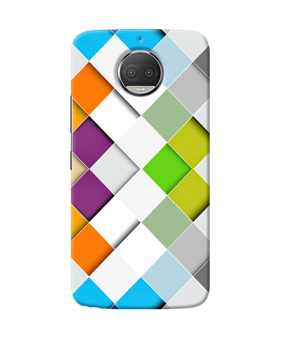 Abstract Color Box Moto G5s Plus Back Cover