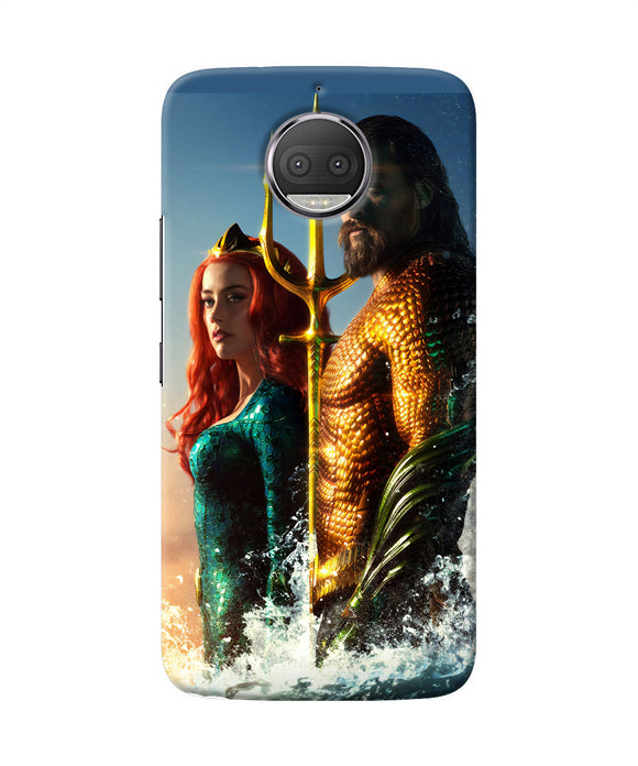 Aquaman Couple Moto G5s Plus Back Cover