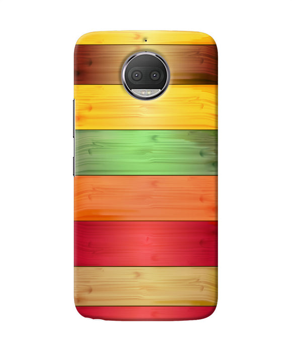 Wooden Colors Moto G5s Plus Back Cover