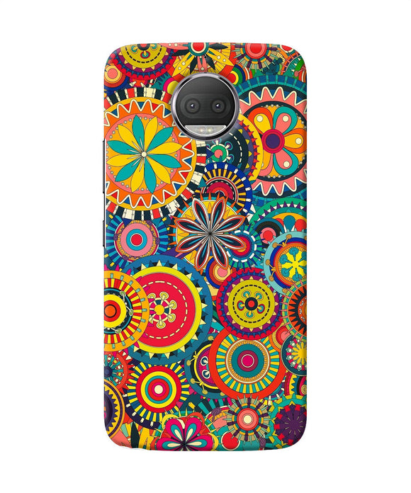 Colorful Circle Pattern Moto G5s Plus Back Cover
