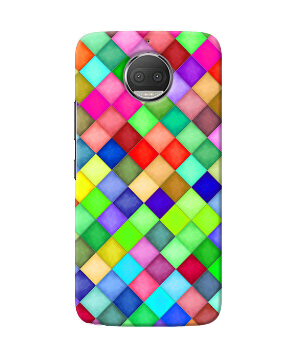 Abstract Colorful Squares Moto G5s Plus Back Cover