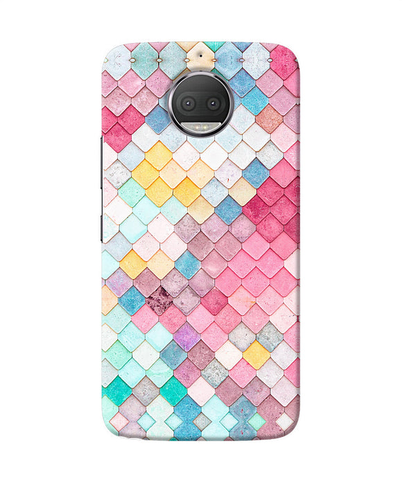 Colorful Fish Skin Moto G5s Plus Back Cover