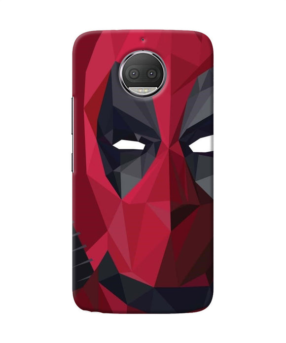 Abstract Deadpool Half Mask Moto G5s Plus Back Cover