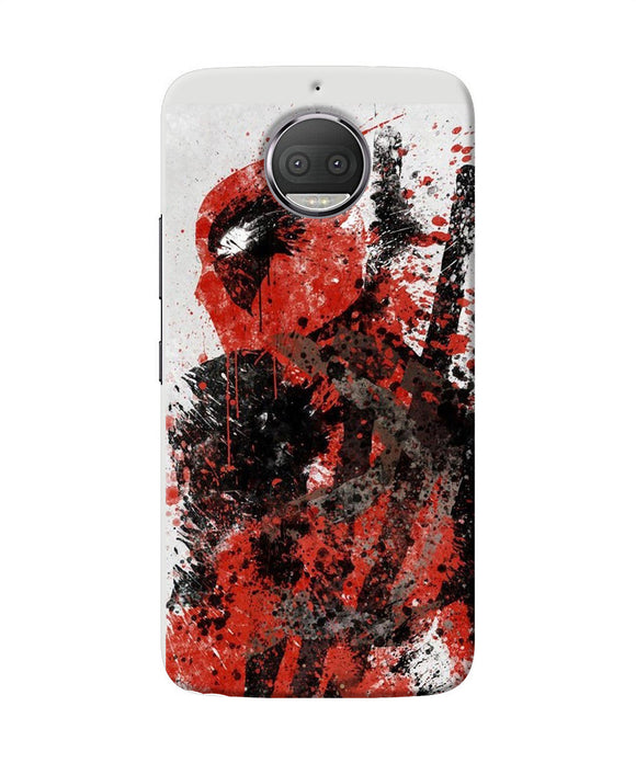 Deadpool Rugh Sketch Moto G5s Plus Back Cover