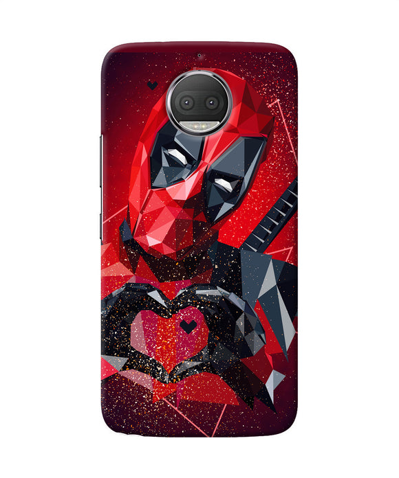 Deadpool Love Moto G5s Plus Back Cover