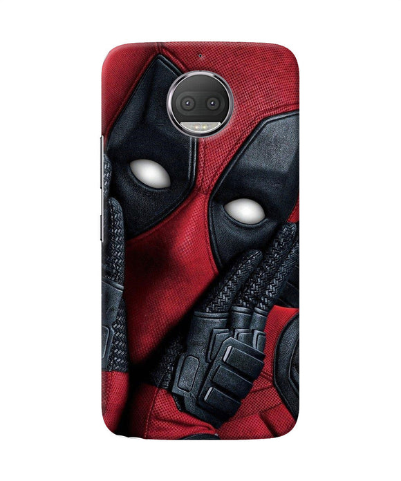 Thinking Deadpool Moto G5s Plus Back Cover