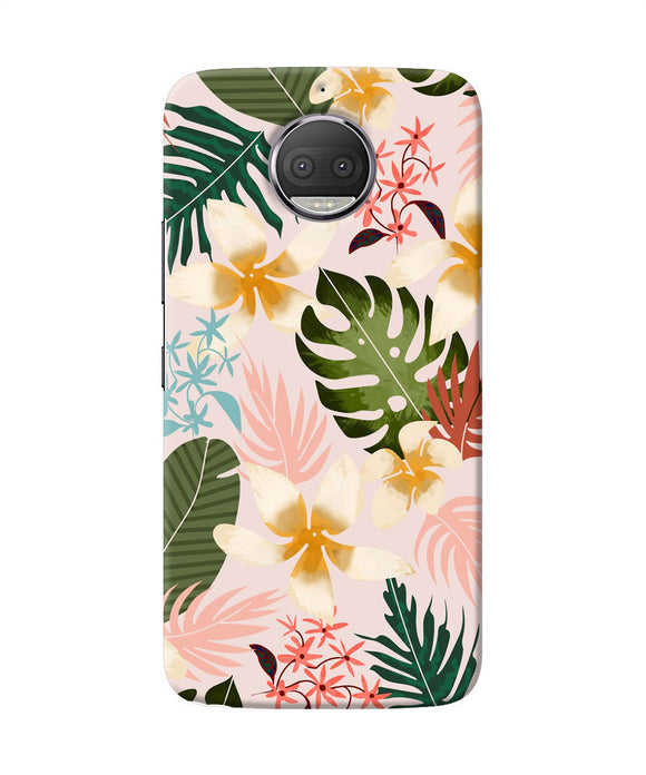 Leaf Print Moto G5s Plus Back Cover