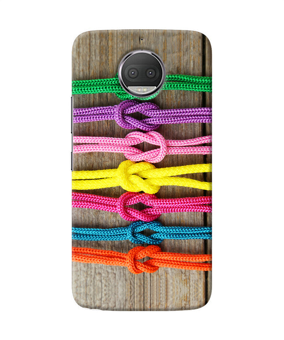 Colorful Shoelace Moto G5s Plus Back Cover