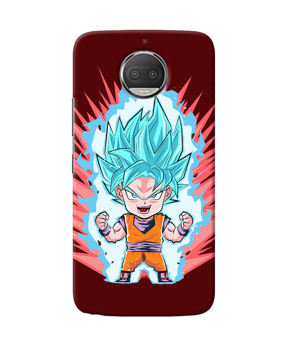 Goku Little Character Moto G5s Plus Back Cover