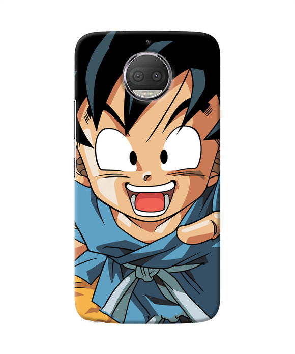 Goku Z Character Moto G5s Plus Back Cover
