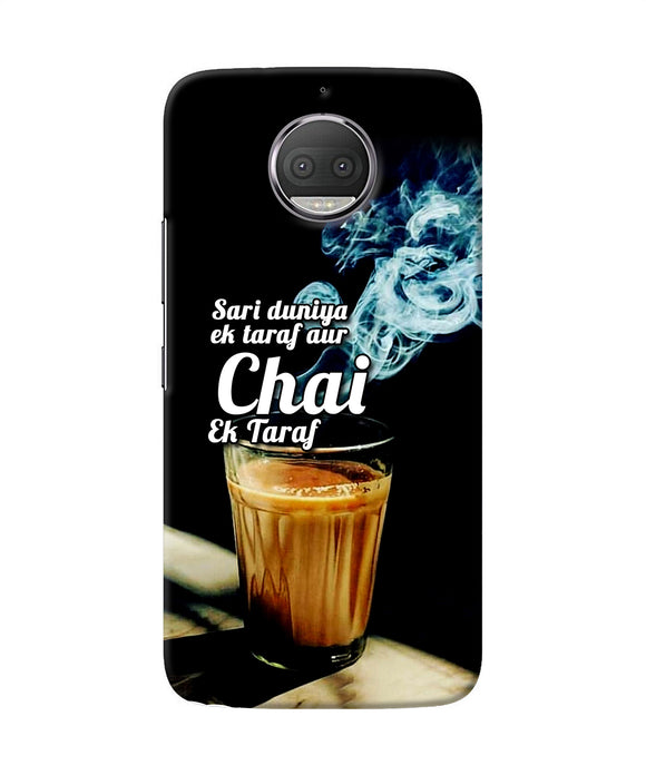 Chai Ek Taraf Quote Moto G5s Plus Back Cover