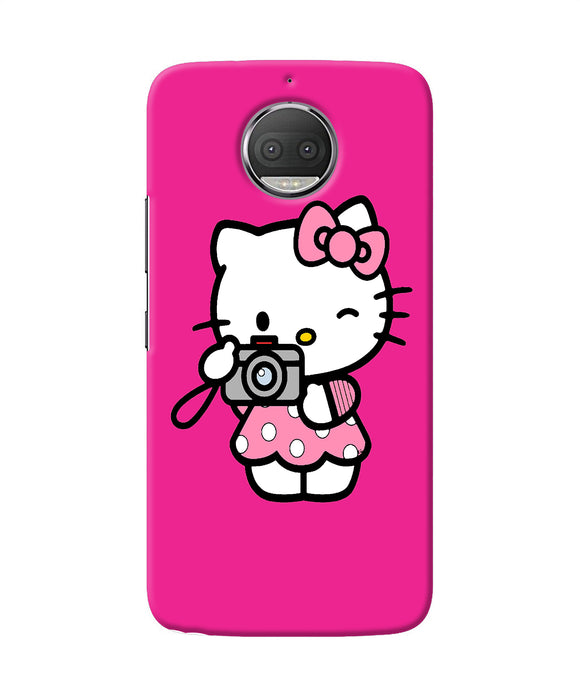 Hello Kitty Cam Pink Moto G5s Plus Back Cover