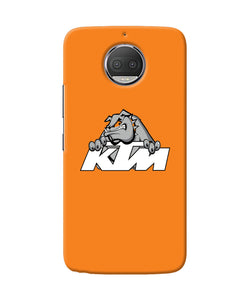 Ktm Dog Logo Moto G5s Plus Back Cover