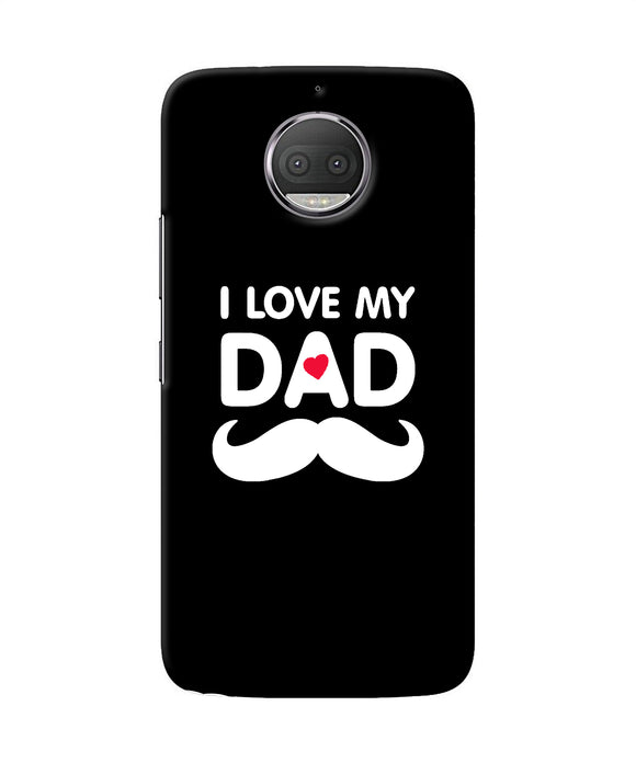 I Love My Dad Mustache Moto G5s Plus Back Cover