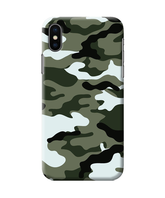 Camouflage Iphone X Back Cover